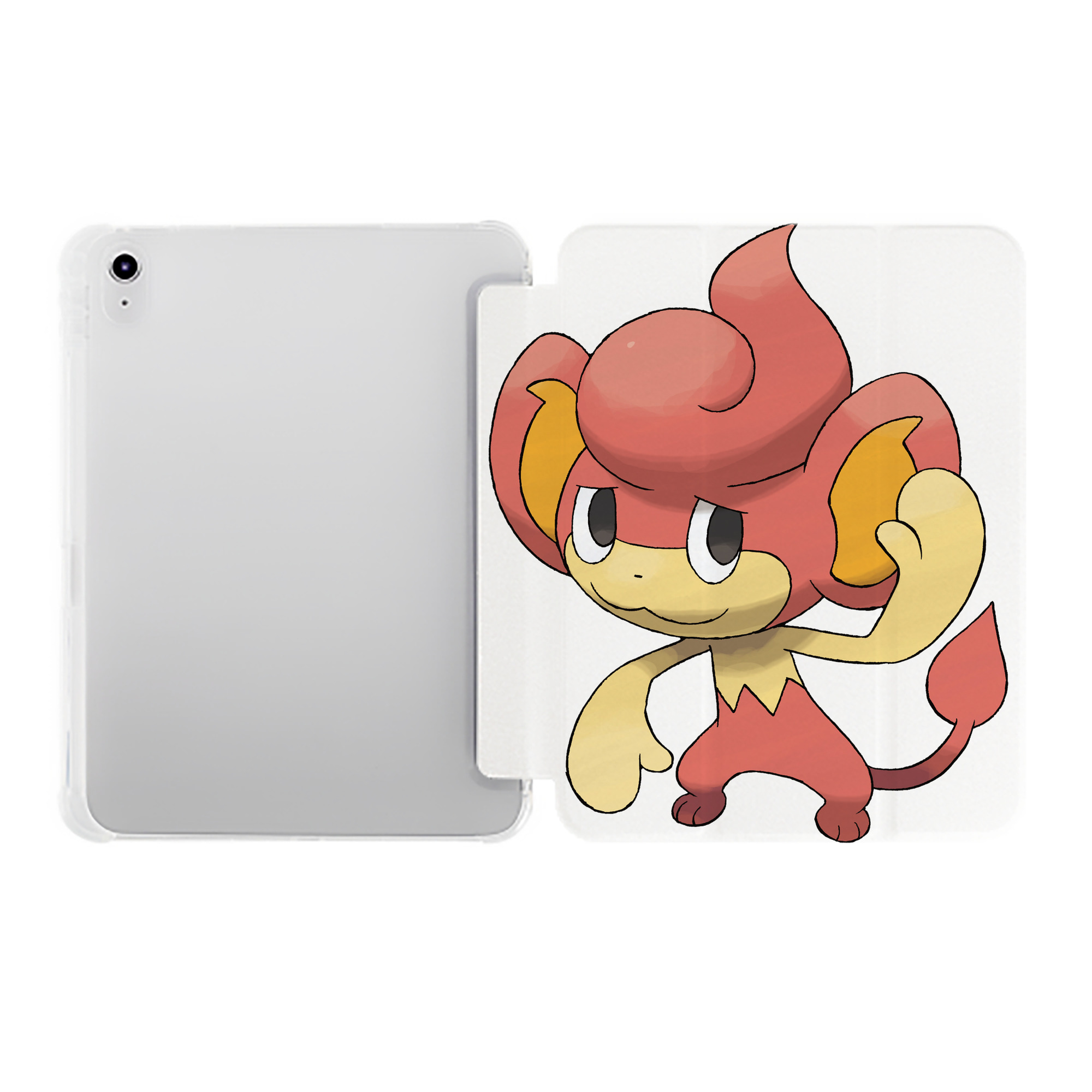 （画像用） ポケットモンスター Pokémon IPad ケース ペン収納付き 三つ折りスタンド PUレザー×シリコン 対応機種9.5/10.5/10.9インチ